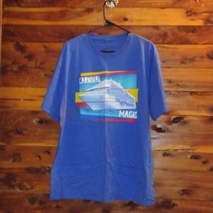 Women's plus size 2x Carnival Magic cruise wear shirt
